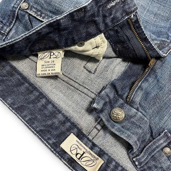 Express DPD Deluxe Premium Denim Womens Boot Cut Jeans sz 28 - Picture 5 of 8